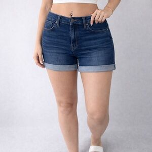 Mossimo Supply Co. Dark Blue Jean Shorts